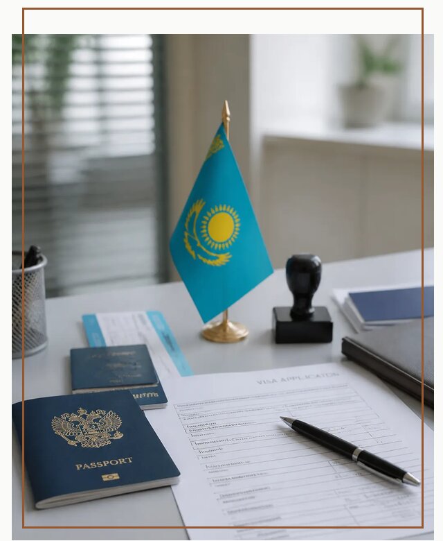 Оформление визы в Казахстан для поездки и работы в Ижевске