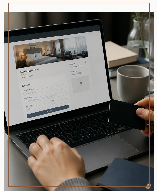 Оплата бронирования Booking в Ижевске по цене от 4674 р. | Гиперактив-Жвс